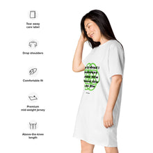 Load image into Gallery viewer, Wrist healing message T-shirt dress
