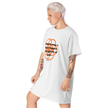Load image into Gallery viewer, Yeast Infection healing message T-shirt dress
