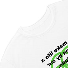 Load image into Gallery viewer, Shoulders healing message T-shirt dress
