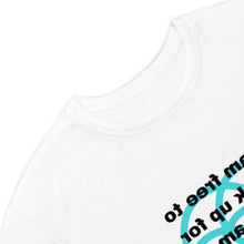 Load image into Gallery viewer, Stuttering healing message T-shirt dress
