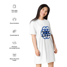 Load image into Gallery viewer, Eye problems Farsighted healing message  t-shirt dress
