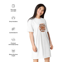Load image into Gallery viewer, Menopause problems healing message T-shirt dress
