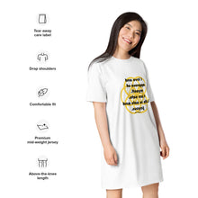 Load image into Gallery viewer, Appetite loss of healing message T-shirt dress

