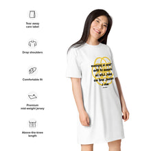 Load image into Gallery viewer, Gallstones (Cholelithiasis) healing message t-shirt dress
