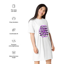Load image into Gallery viewer, Rash healing message T-shirt dress
