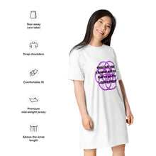 Load image into Gallery viewer, Warts healing message T-shirt dress
