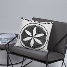 Load image into Gallery viewer, Dream it possible Basic Pillow
