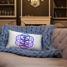 Load image into Gallery viewer, I am in the process of positive change basic Pillow

