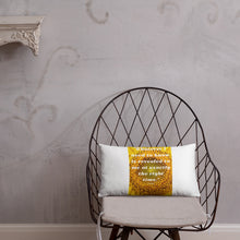 Load image into Gallery viewer, Whatever I need to know is revealed to me at exactly the right time basic Pillow
