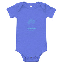 Load image into Gallery viewer, I welcome miracles into my life baby short sleeve one piece
