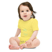 Load image into Gallery viewer, I welcome miracles into my life baby short sleeve one piece
