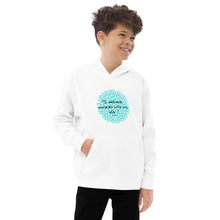 Load image into Gallery viewer, I welcome miracles into my life Kids fleece hoodie
