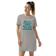 Load image into Gallery viewer, Multiple Sclerosis healing message t-shirt dress
