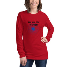 Load image into Gallery viewer, We are the wor(l)d Long Sleeve Tee
