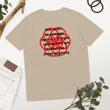 Load image into Gallery viewer, Prostate Problems healing message organic cotton t-shirt
