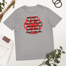 Load image into Gallery viewer, Prostate Problems healing message organic cotton t-shirt
