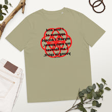 Load image into Gallery viewer, Prostate Problems healing message organic cotton t-shirt
