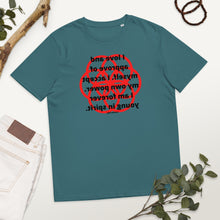 Load image into Gallery viewer, Prostate Problems healing message organic cotton t-shirt
