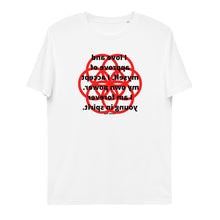 Load image into Gallery viewer, Prostate Problems healing message organic cotton t-shirt

