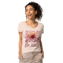 Load image into Gallery viewer, Be kind organic t-shirt
