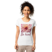 Load image into Gallery viewer, Be kind organic t-shirt

