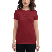 Load image into Gallery viewer, Don&#39;t dream of it, train for it mirror message Women&#39;s short sleeve t-shirt
