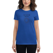 Load image into Gallery viewer, Don&#39;t dream of it, train for it mirror message Women&#39;s short sleeve t-shirt
