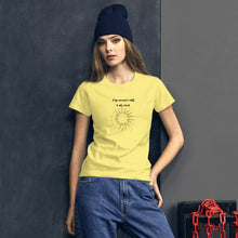 Load image into Gallery viewer, Don&#39;t dream of it, train for it mirror message Women&#39;s short sleeve t-shirt
