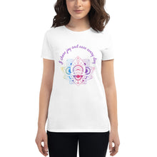Load image into Gallery viewer, I chose joy women&#39;s short sleeve t-shirt
