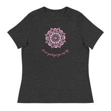 Load image into Gallery viewer, I am grateful Women&#39;s Relaxed T-Shirt
