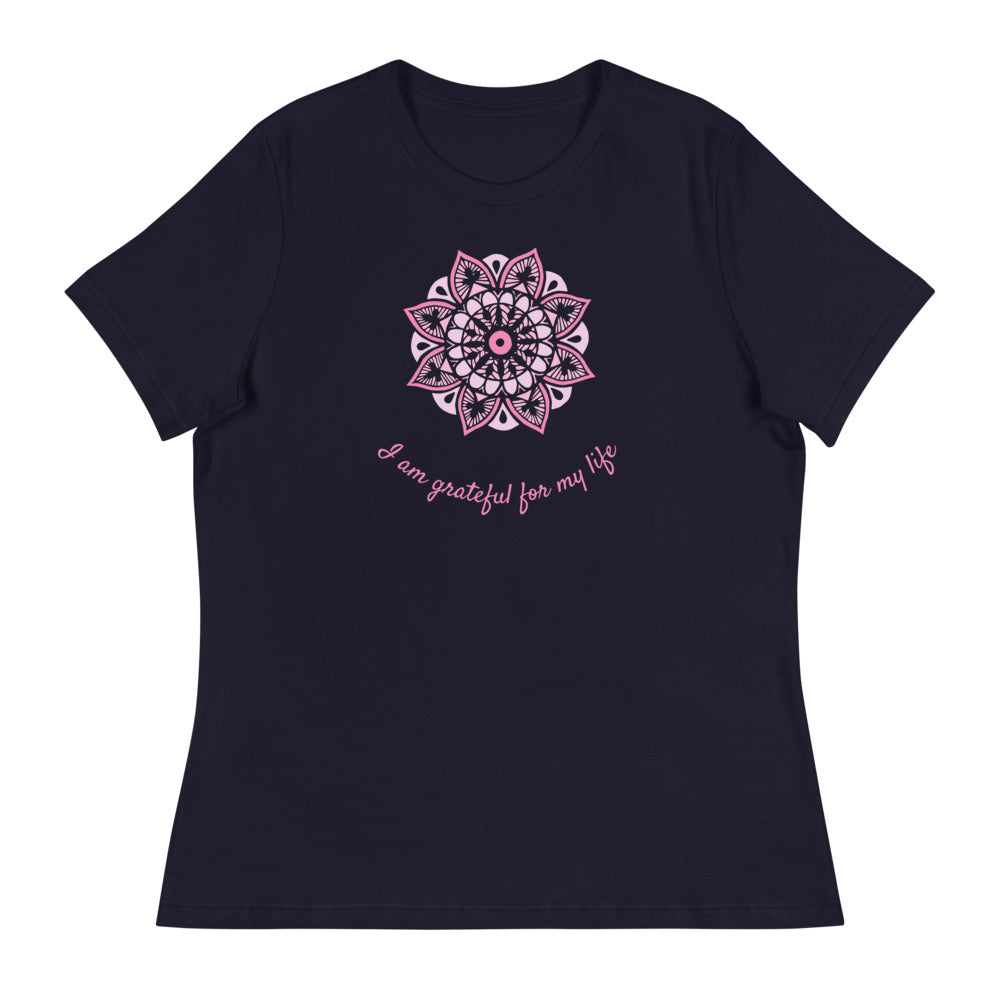 I am grateful Women's Relaxed T-Shirt