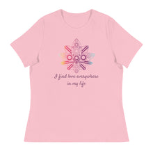 Load image into Gallery viewer, I find love women&#39;s relaxed T-Shirt
