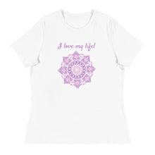 Load image into Gallery viewer, I Lova my Life Women&#39;s Relaxed T-Shirt
